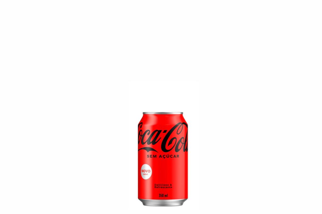 Refrigerante Coca Cola Sem A Ucar Lata Ml Distribuidora Ouro Fino