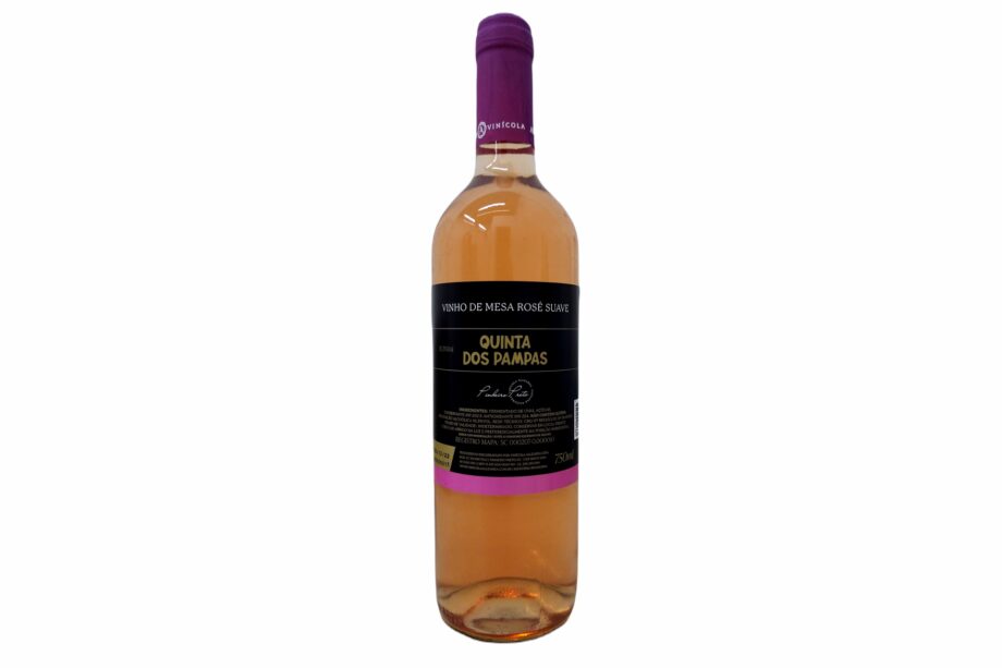 Vinho Brasileiro Quinta dos Pampas Rose Suave 750ml