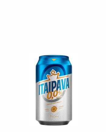 Cerveja Itaipava Pilsen Lata Sem Álcool 350ml